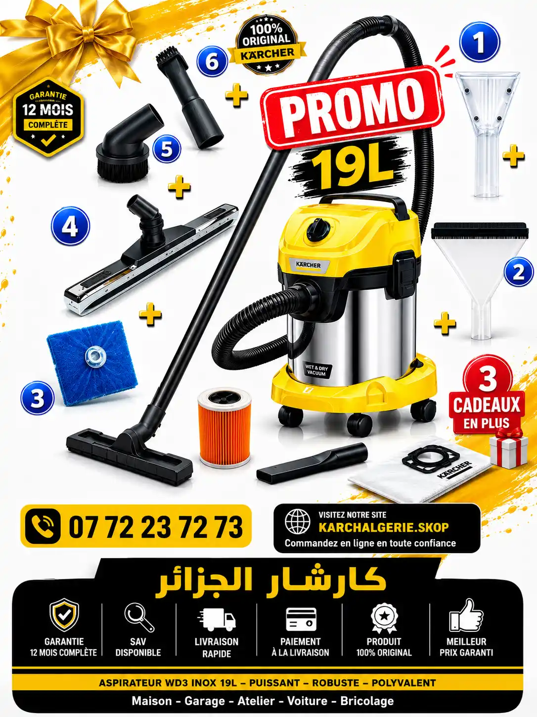Aspirateur WD3 SV19 MAX